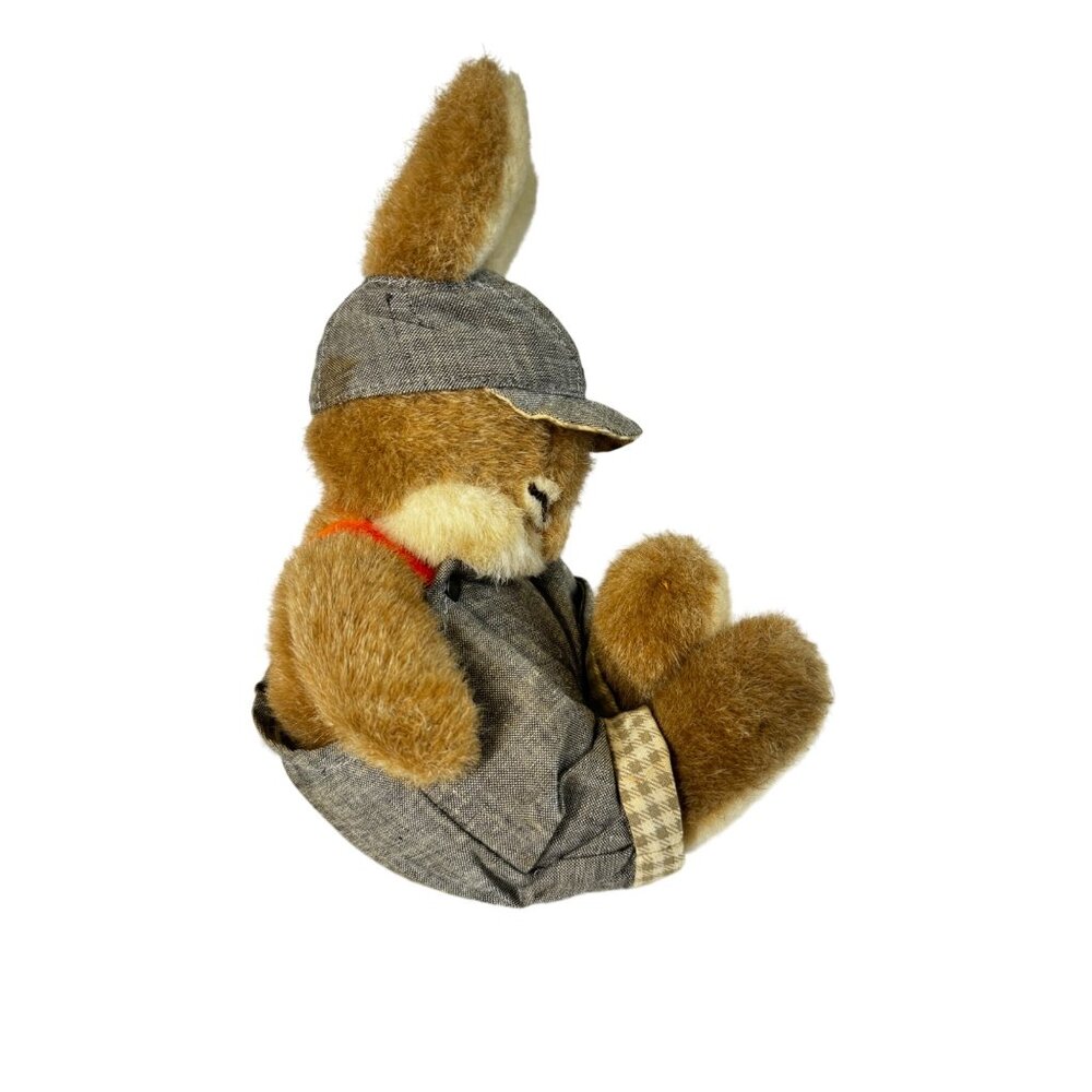 Creative Concepts Sleeping Bunny Rabbit Plush Animal Overalls Sleeping